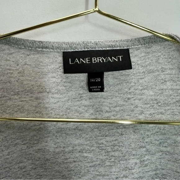 Lane Bryant Gray Open Front Cardigan - Picture 5 of 5